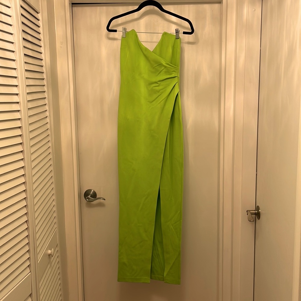 Light green dress